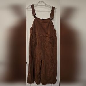 LIKE NEW Womens Wide Leg Overalls Size-1X 14-16